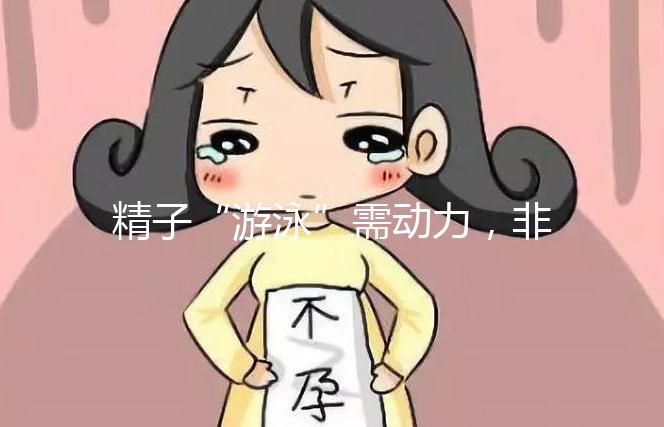 精子“游泳”需動(dòng)力，非前向運(yùn)動(dòng)率低才有好孕