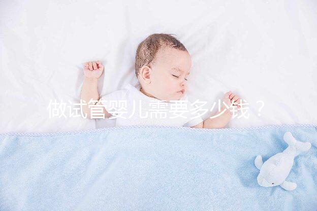做試管嬰兒需要多少錢？最新詳細費用表