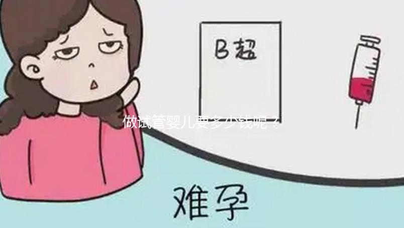 做試管嬰兒要多少錢呢？接下來，我給大家詳細(xì)解釋一下。