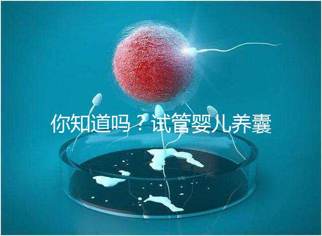 你知道嗎？試管嬰兒養囊的過程比“高考”更殘酷