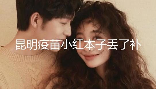 昆明疫苗小紅本子丟了補辦流程、資料來了，五華區人別錯過