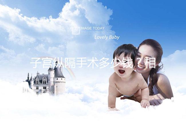 子宮縱隔手術多少錢?相因網(wǎng)送你一份費用明細表