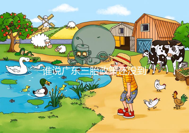 誰說廣東三胎政策還沒到開放時間，2024年佛山獎勵有限