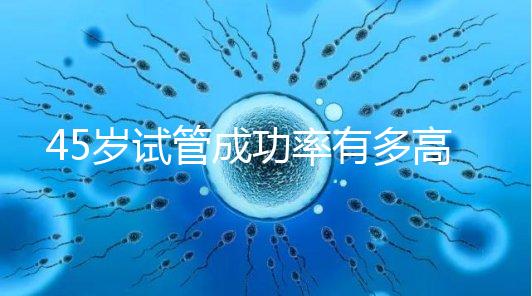 45歲試管成功率有多高？4招讓妊娠幾率直線上升