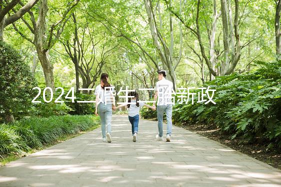 2024二婚生二胎新政策出爐，有沒有補助、福利一看便知
